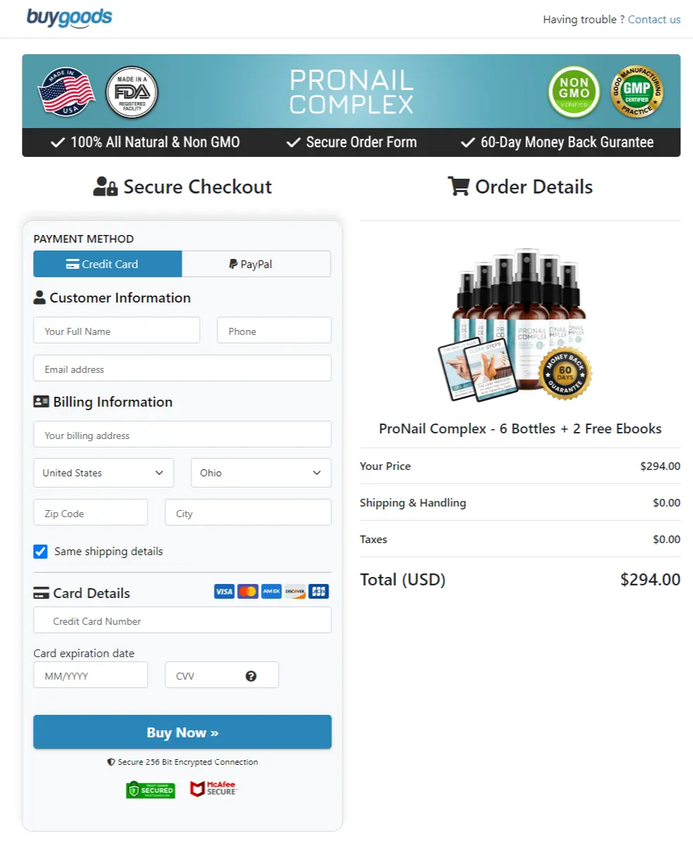 order-pronail-complex